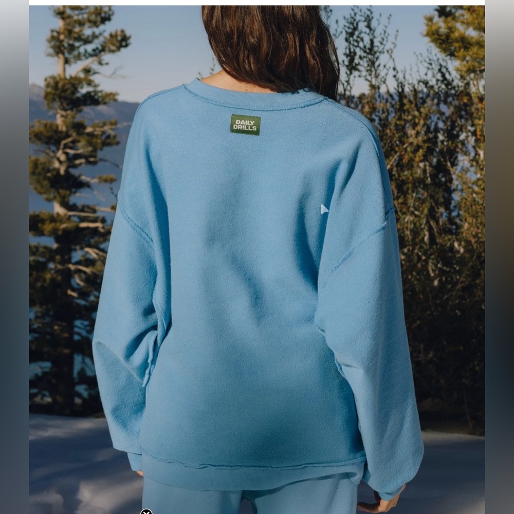 Daily Drills Unisex Oversized Crew